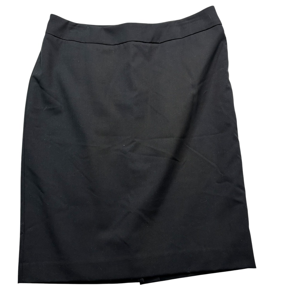 Jones New‎ York Collection Black Stretch Pencil Skirt Size 8  Professional #988